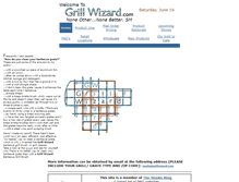 Tablet Screenshot of grillwizard.com